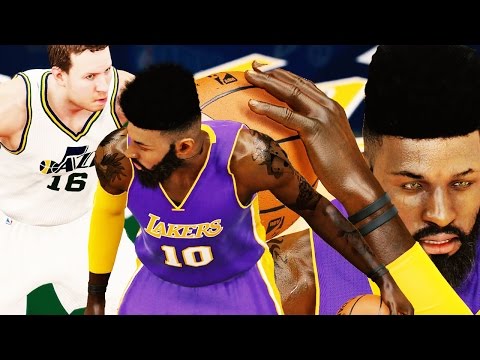 NBA 2k15 MyCAREER Gameplay S2 - POST MOVES ONLY Challenge! Can't Stop Bridges
