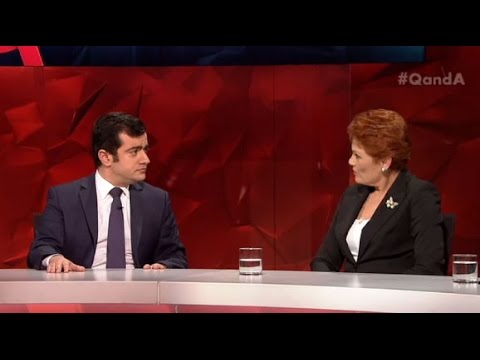 "Are you a Muslim?" Pauline Hanson surprised at Senator Sam Dastyari's faith