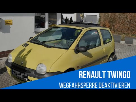 Renault Twingo - Deactivate / turn off immobilizer