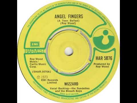 UK New Entry 1973 (168) Wizzard - Angel Fingers (A Teen Ballad)