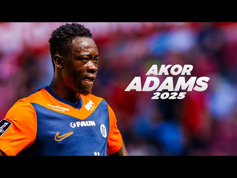 Akor Adams is a Powerful Striker 🇳🇬 | 2025ᴴᴰ