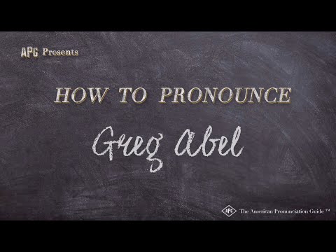 How to Pronounce Greg Abel (Real Life Examples!)