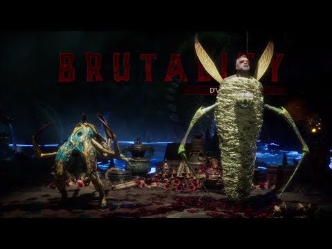 D'Vorah Brutality 5 On Terminator Mortal Kombat 11
