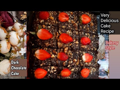 Super Moist Dark Chocolate Cake Recipe | How to Make the Most Amazing Chocolate Cake | Cake Recipe
