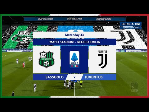 Serie A 2019-20, g33, Sassuolo - Juventus