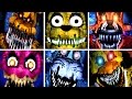 Five Nights at Freddy's 4 All Jumpscares | FNAF 4 ...
