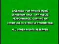Walt Disney Warning Screen 1991 1997 Short Version