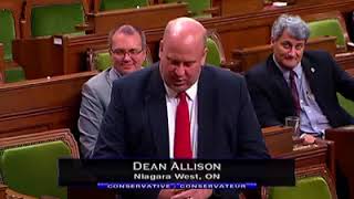 Dean Allison in the House