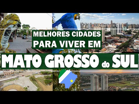 TOP 5 cidades pra viver em MATO GROSSO DO SUL