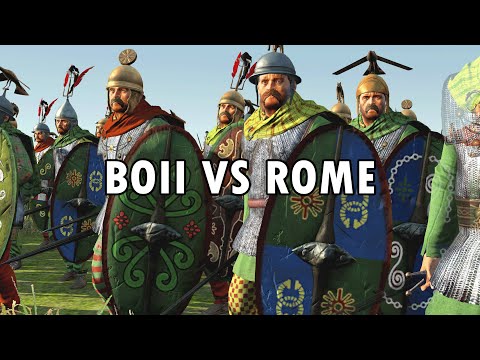 Rome vs Boii - Multiplayer Battle - Total War Rome 2