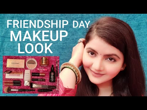 MY FRIENDSHIP DAY MAKEUP LOOK FOR OUTING | EASY & SIMPLE MAKEUP | RARA | Video