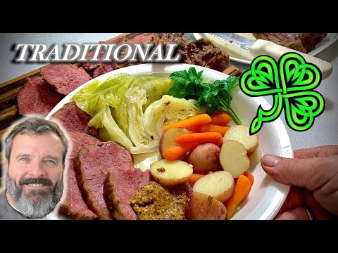 How to Make CAST IRON Dutch Oven Corned Beef & Cabbage...