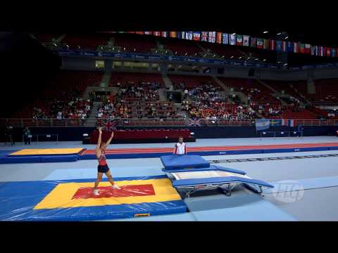 2017 Trampoline Worlds, Sofia – Aleksandr ODINTSOV (RUS), DMT qualifications