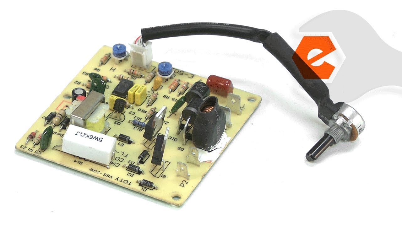 Replacing your DeWALT Scroll Saw PC Board Assy, Includes Potentiometer