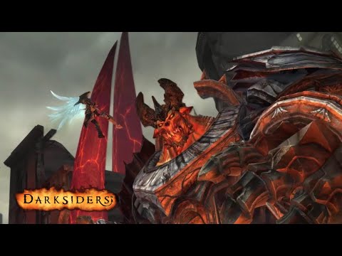 Straga first fight - Darksiders : Boss fight(Apocalyptic difficulty)