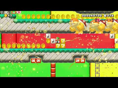 【SPEEDRUN】 大空を駆け抜けよう! HAPPYスピラン ! by ★HDML_EU3★ - Super Mario Maker 2 - No Commentary 1ca