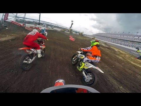 125 battle at Daytona SX ft. Ethan Mann