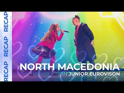 North Macedonia in the Junior Eurovision (2003-2024) | RECAP