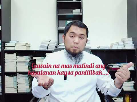 Gawain na mas matindi ang kasalanan kaysa panlilibak..!