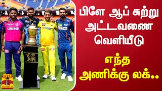 IPL- 2023 பிளே ஆப் சுற்றுக்கான அட்டவணை வெளியீடு எந்த  அணிக்கு லக்..