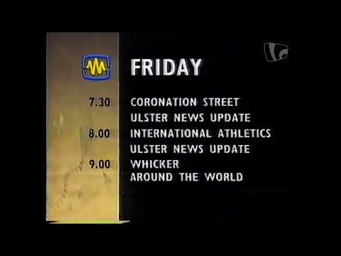 Ulster TV continuity (summer 1992)
