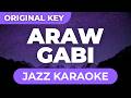 Jared - Araw-Gabi (Jazz Karaoke Version with Lyrics)