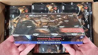 COMMANDER LEGENDS BATTLE for BALDUR'S GATE SET BOOSTER BOX OPENING