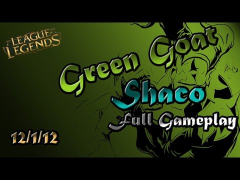 LoL s7 | AP Shaco Jungler | 12-1-12 | Full Gameplay
