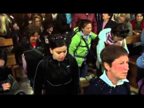 Arrivo dei pellegrini di Gioia de' Marsi a Pratola Peligna