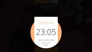 Storehub- Clock Out