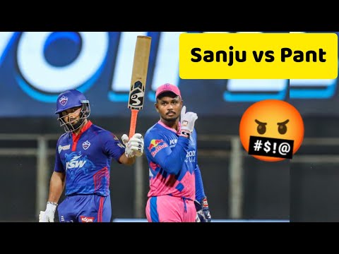 Sanju Samson vs Rishabh Pant T20 Comparison | #Shorts