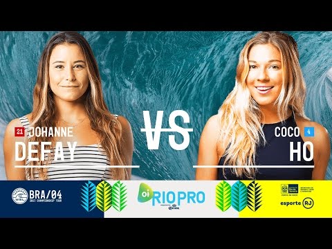Johanne Defay vs. Coco Ho - Round Four, Heat 1 - Oi Rio Women's Pro 2017