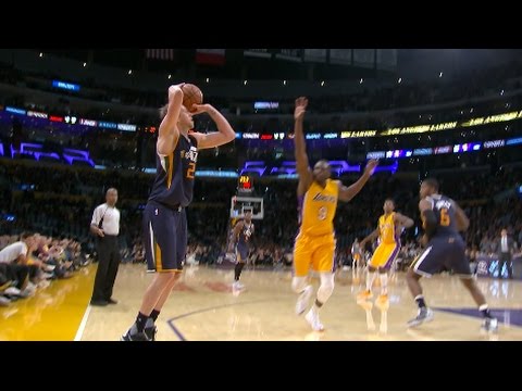 Exciting Final 3 Minutes of Jazz vs Lakers | 12.27.16