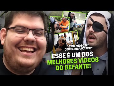 CASIMIRO REAGE AO DIOGO DEFANTE: REPÓRTER DOIDÃO EM NOVA IGUAÇU | Cortes do Casimito