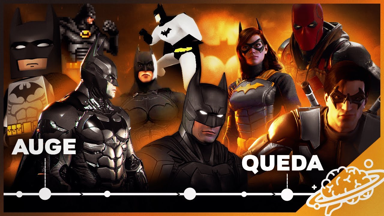 o AUGE e QUEDA dos JOGOS DO BATMAN (1986 - 2022) // SAGA ARKHAM, LEGO e GOTHAM KNIGHTS