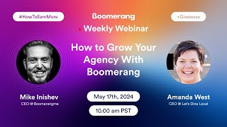Download lagu 📈 How to Grow Your Agency with Boomerang mp3