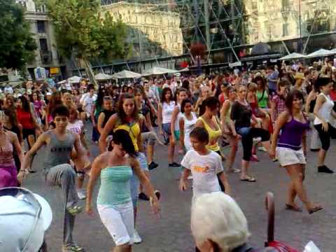Michael Jackson Flash mob in Hungary 1