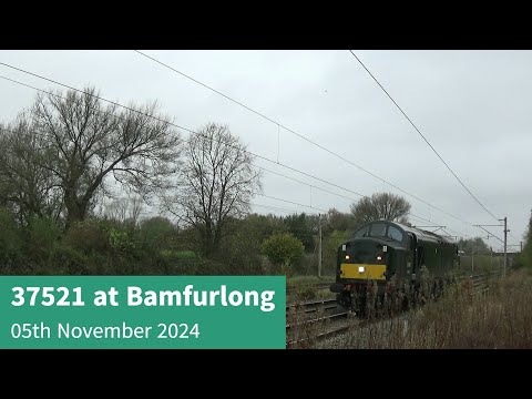 37521 at Bamfurlong - 05th November 2024