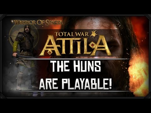 Total War: Attila - Gameplay ~ The Huns are a Playable Faction!