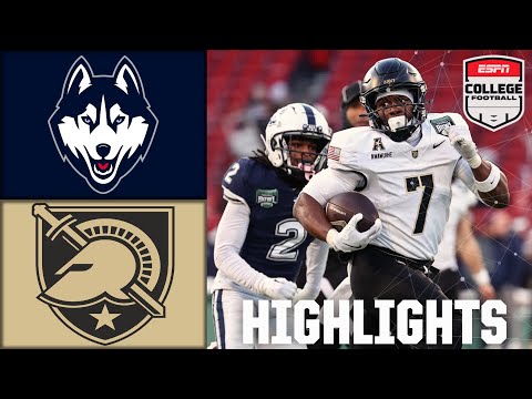 Fenway Bowl: UConn Huskies vs. Army Golden Knights | Full Game Highlights | ESPN College Football