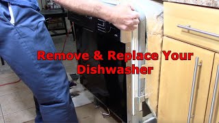 Remove an Old Dishwasher and Install a New One - Beginner's Guide