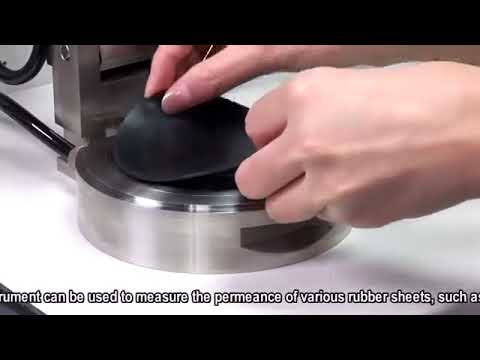 Gas Permeability Testing (VAC- V2) Rubber Material
