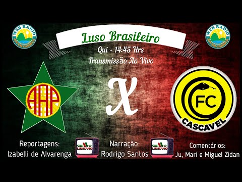 Transmissão Ao Vivo 8° Rodada Série D 2020 - Portuguesa/RJ x Cascavel/PR - Luso Brasileiro