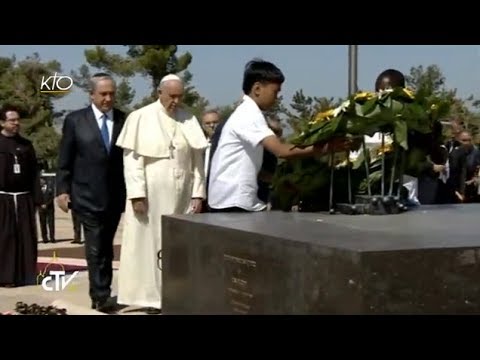 Dépôt d’une couronne au Mont Herzl