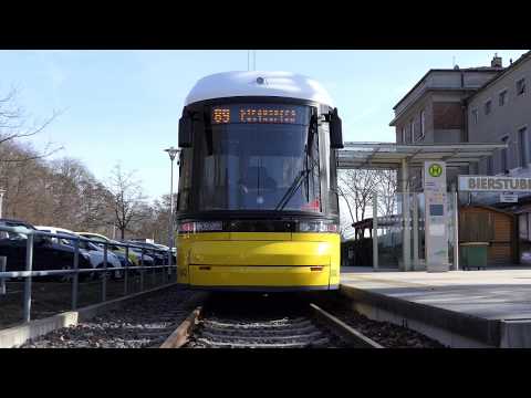 Straßenbahn 89 in Strausberg 4K