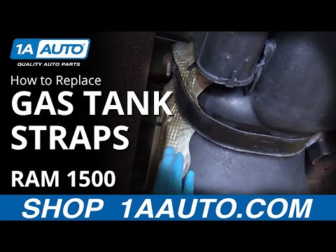 How to Replace 26 gal. Gas Tank Straps 03-09 Dodge Ram