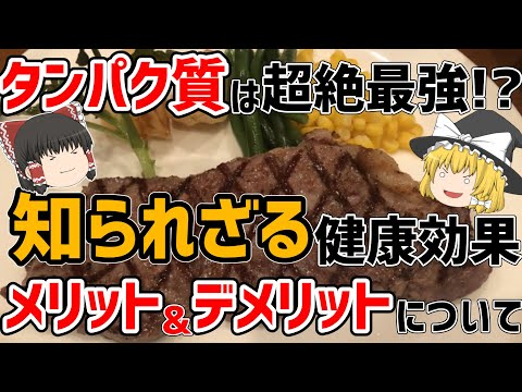 , title : '【ゆっくり解説】三大栄養素タンパク質の健康効果について｜これであなたもタンパク質博士'