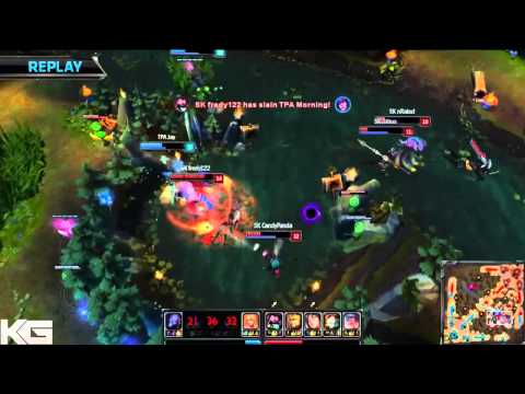 S4 Worlds Highlights   TPA vs SK Gaming Game 1 Day 2   Taipei Assassins vs SK World Championship