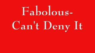 Fabolous-Can&#39;t Deny It