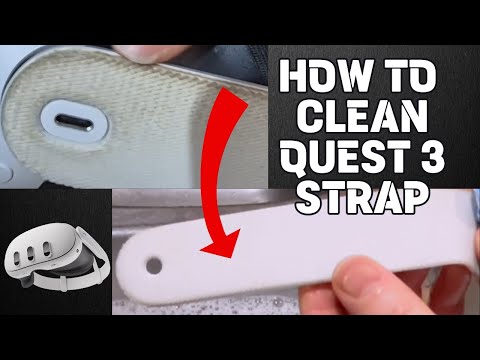 How to clean Meta Quest 3 Strap